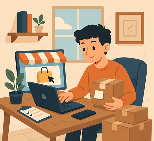 Taking the first step toward online business success